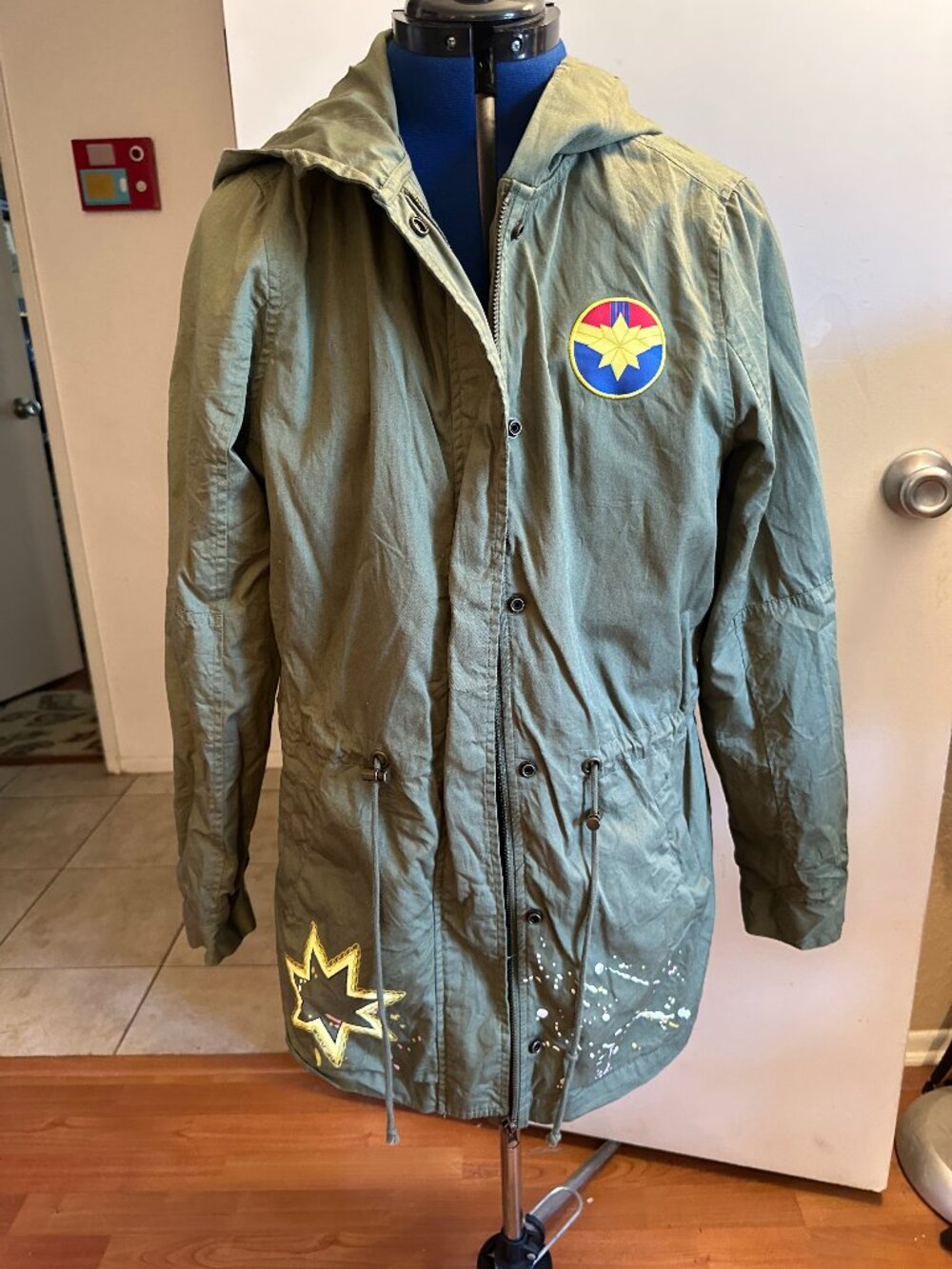 Ms Marvel Her Universe army jacket